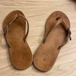 Frye sandal flip flops